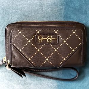 Jessica Simpson Patrice Zippered Wallet Wristlet NWT
